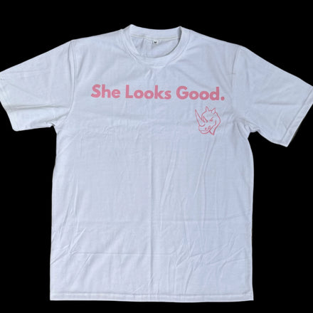 ' SHE LOOKS GOOD ' UNISEX T-SHIRT(PRE ORDER)